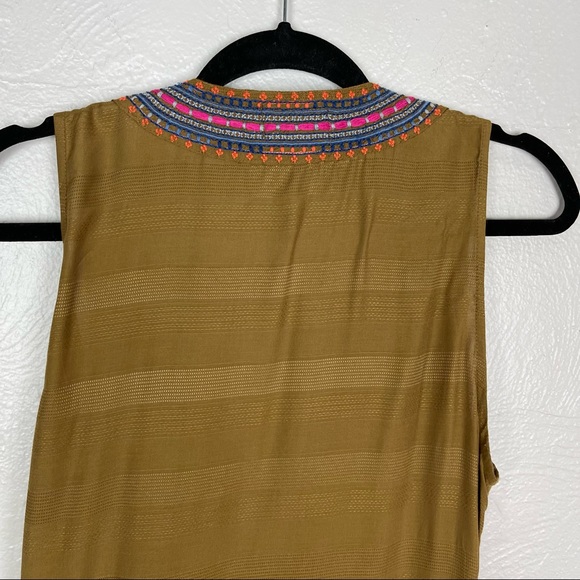 NWOT Maeve by Anthropologie Liviana Embroidered Wrap Blouse Medium - Picture 12 of 13